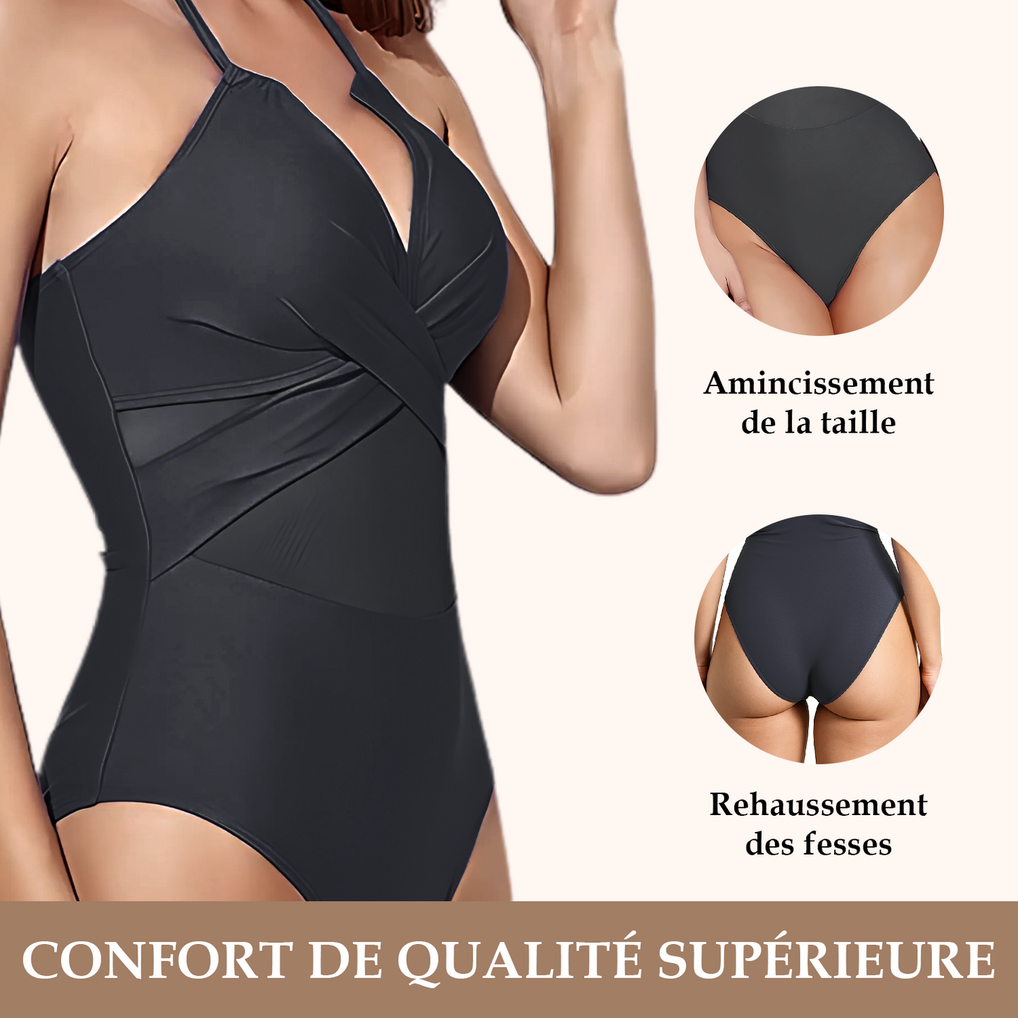 Claire Wave – Le maillot de bain une pièce qui allie style, confort et fraîcheur