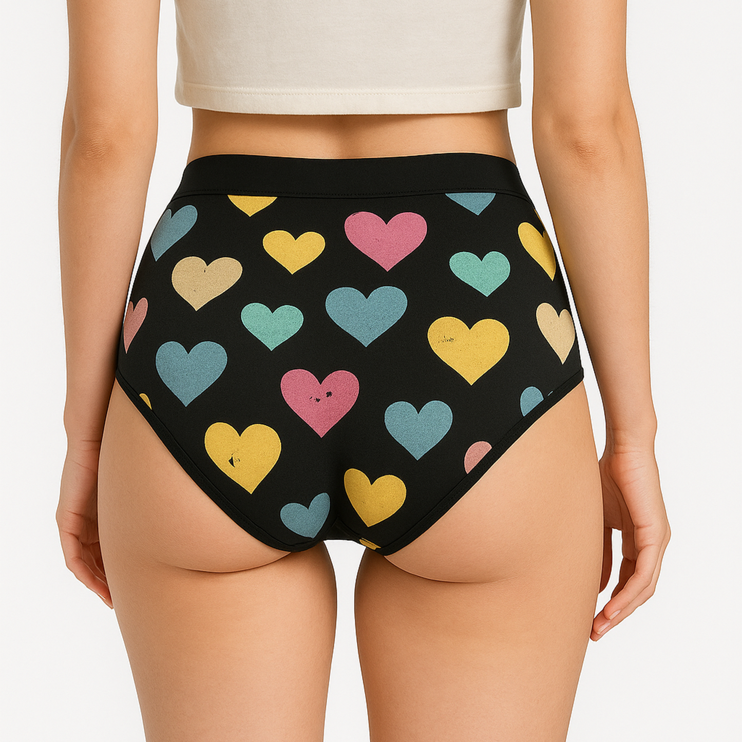 🌸 Viva Flow – La culotte menstruelle taille haute pour ados, douce et rassurante