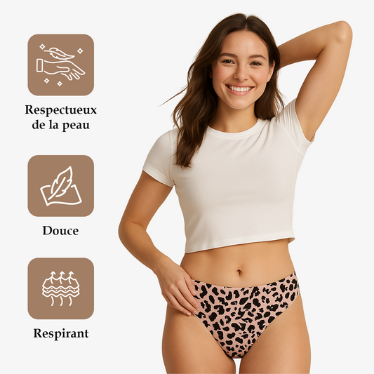 Claire Wave – La culotte menstruelle ado tout confort pour les journées tranquilles