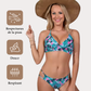 Florale Summer – le maillot de bain menstruel 2 pièces pour des flux modérés